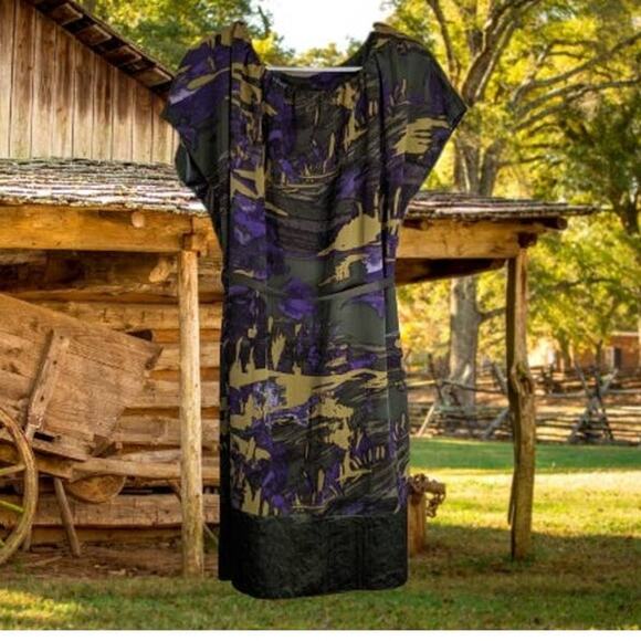 Simply Vera Vera Wang Large, short sleeve, polyester, shift dress. Fall, Office. - Picture 1 of 1